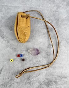 Leather Medicine Pouch