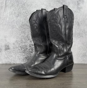 Justin Stampede 2553 Leather Cowboy Boots