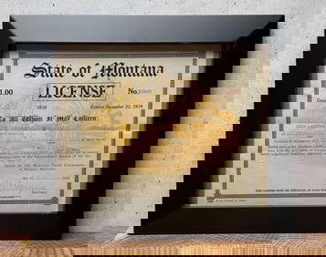 Gilbert Brewing Virginia City Montana License