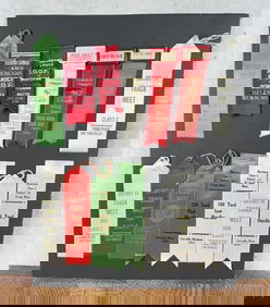 Collection of Montana Track Meet Ribbons