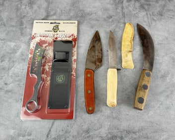 Collection Of Various Knives