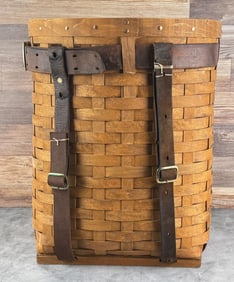 Wilderness Baskets Monroe Maine Trapper Backpack