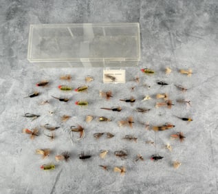 Collection of Antique Montana Trout Fishing Flies