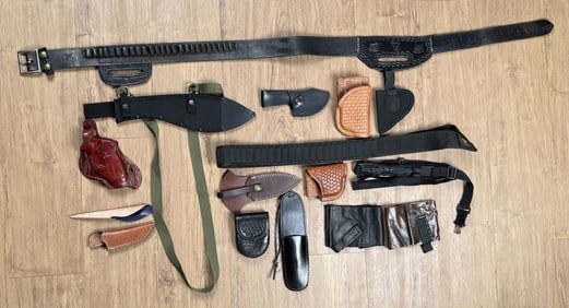 Assorted Group of Holsters and Sheaths