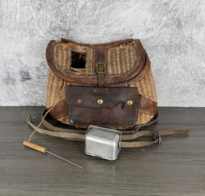 Antique Montana Fly Fishing Creel