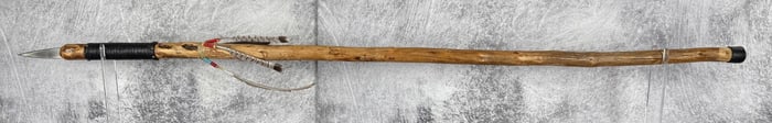 Darrel Johnson Indian Spear Walking Stick
