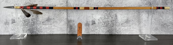 Darrel Johnson Native American Indian Spear