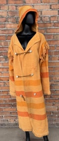 Baron Mills Blanket Hooded Capote Coat Jacket