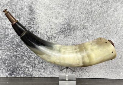 Black Powder Rendezvous Powder Horn
