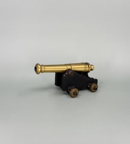 MFCO Brass and Cast Iron Desk Signal Cannon