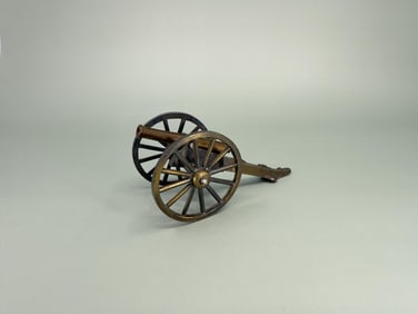 Brass and Cast Iron Desk Cannon