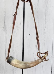 Black Powder Rendezvous Powder Horn