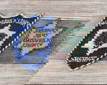 Missoula County Montana Sheriff Department Patches
