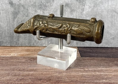 Cast Brass Desk Or Signal Cannon