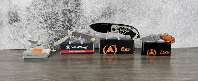 Collection Of Pocket Knives