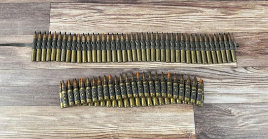 90 Rounds of Belted Ammo