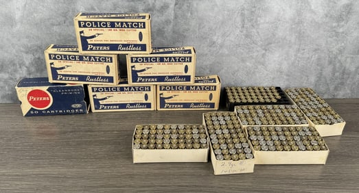 Peters .38 Spl Pistol Ammo and Brass