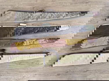 Collection of Vintage Padded Rifle Cases