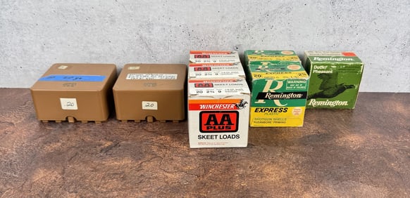 183 Rounds of 20ga Shotgun Shells