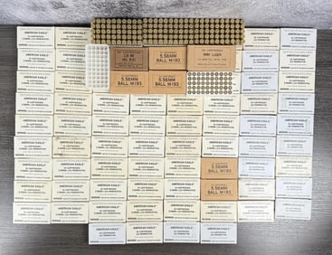 1450 Rounds of 5.56mm Rifle Ammo