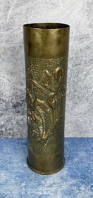 WWI WW1 Trench Art Shell Casing