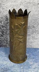 WWI WW1 Trench Art Shell Casing AEF