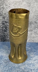 WWI WW1 Trench Art Shell Casing