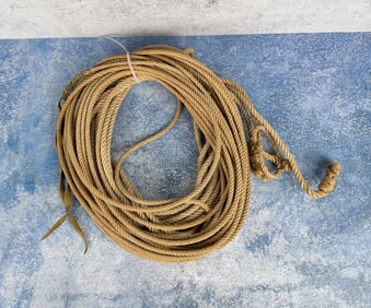 Antique Cowboy Rope Riata