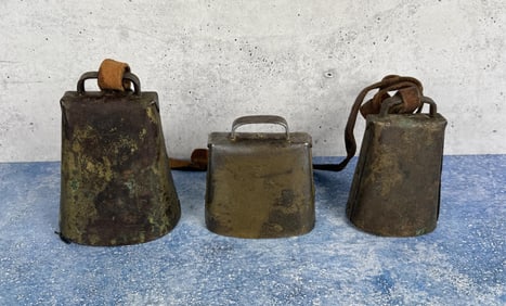Collection of Montana Ranch Used Cowbells