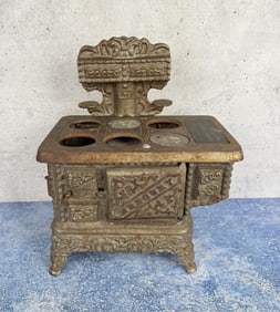 Cast Iron Salesman Sample Stove Mercury