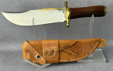 Rudy RH Ruana Bonner Bowie Montana Knife 37c