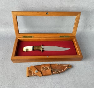 Ruana Bonner Montana 1998 Anniversary Bowie Knife