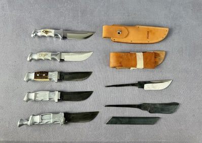 Ruana Bonner Montana Knife Evolution Display