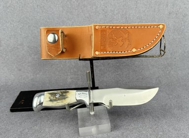 RH Rudy Ruana Bonner Montana 10a Knife Bullwhip