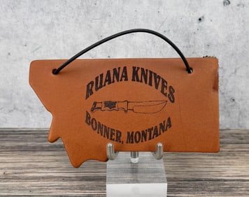 Ruana Knives Bonner Montana Christmas Ornament