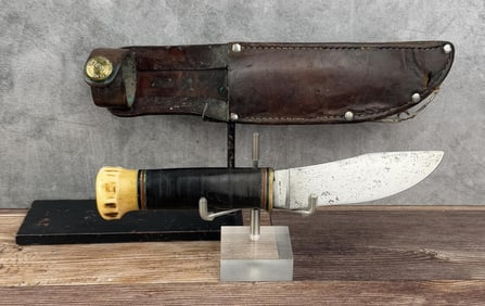 Marbles Gladstone Stag Pommel Knife