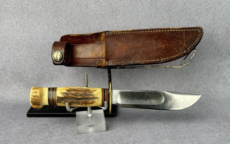 Marbles Gladstone Stag Handle Ideal Hunting Knife
