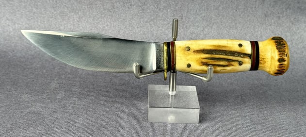 Marbles Gladstone Woodcraft Stag Handle Knife