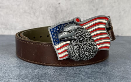 Cowboy American Eagle Belt