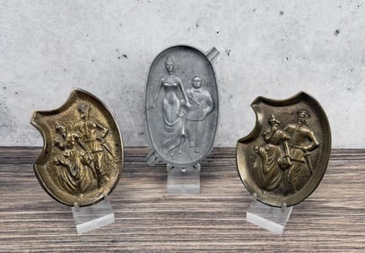 Collection of Naughty Risque Ashtrays