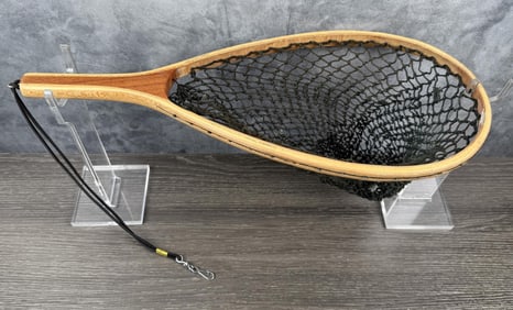 Wood Fly Fishing Landing Net
