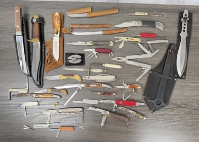 Collection of Assorted Knives