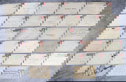 Mabel Jane Mercer Correspondence Letters