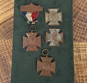Civil War Womans Relief Corps Medals