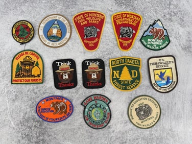 USFS Forest Service Fish & Game Patches