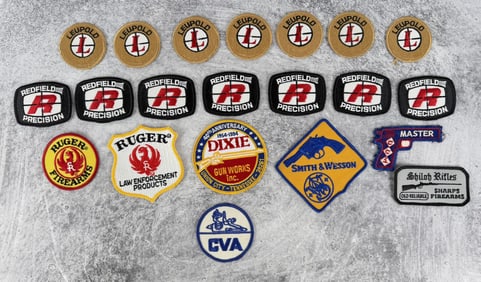 Vintage Firearm Accessory Maker Patches