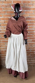 Vintage School House Calico Prairie Dress