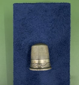 Sterling Silver Sewing Thimble