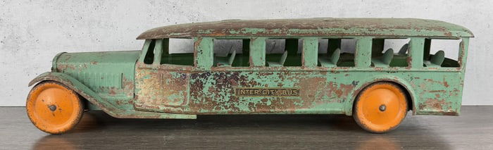 1920s Steel Craft Steelcraft Inter-City Bus Toy
