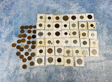 Collection Of Foreign Coins